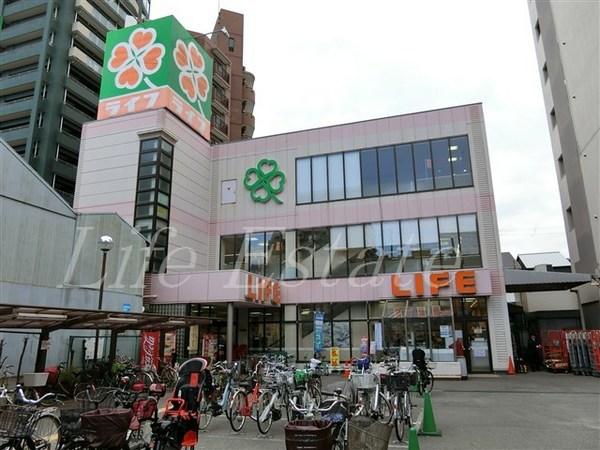 スーパー　ライフ四天王寺店（スーパー）まで403m