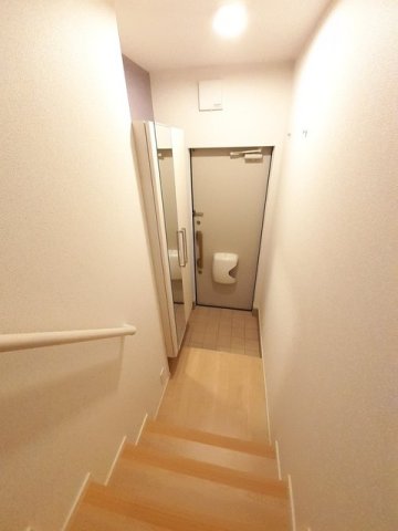 玄関　明るい玄関です