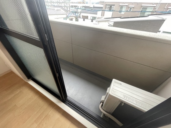 バルコニー　※別部屋の写真です