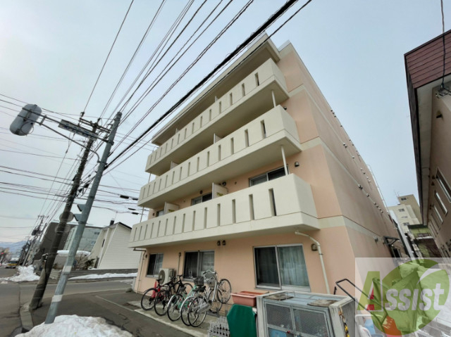 建物外観　札幌市北区北２２条西「フランドール２２」
