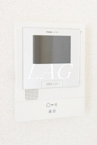 セキュリティ　モニター付きインターホンです。