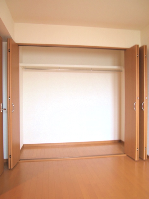 収納　たっぷりとした収納スペースです