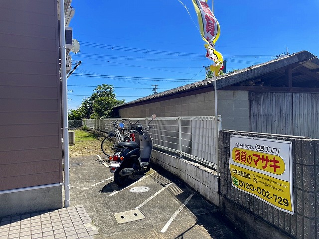 その他共有部分　ゆったりとした駐輪スペース
