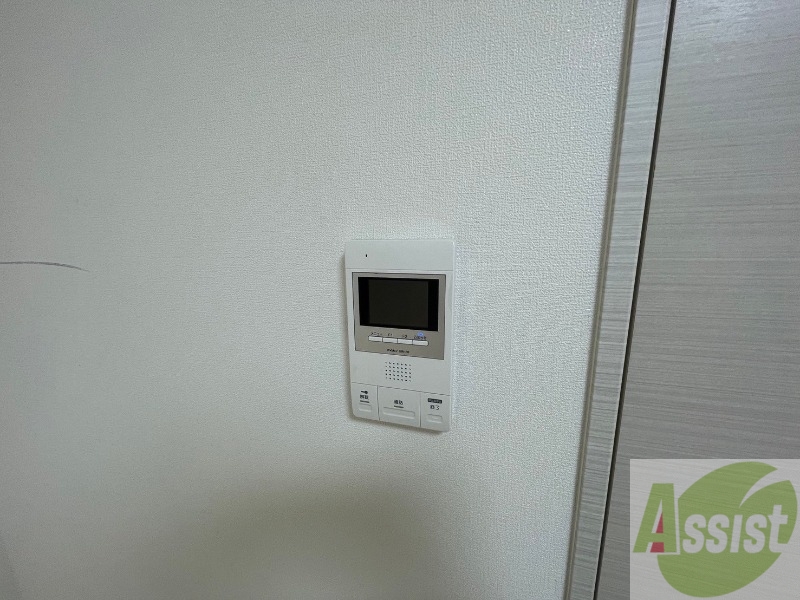 セキュリティ　インターホンで来客確認ができます。安心ですね。