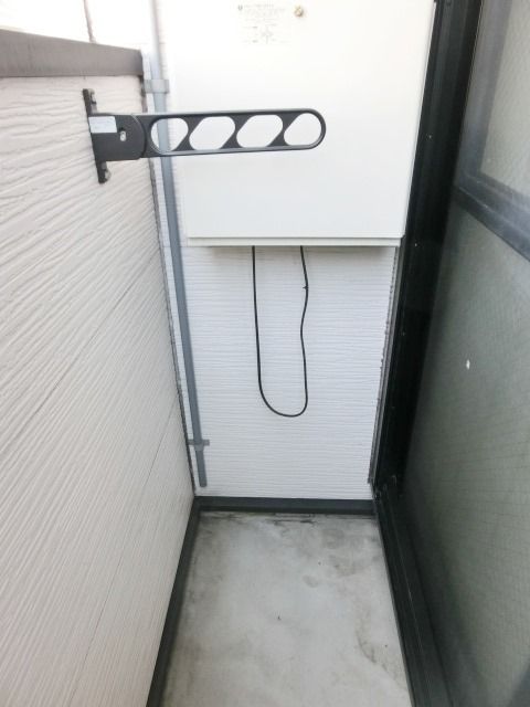 バルコニー　お洗濯物も干せるバルコニーです。