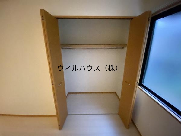 収納　クローゼット！