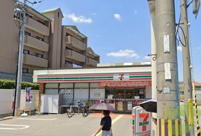 コンビニ　セブン-イレブン西宮門戸東店（コンビニ）まで510m