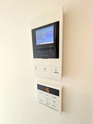 セキュリティ　モニター付きインターホンで安心