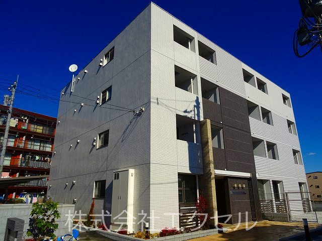 建物外観　充実設備のオール電化マンションです。