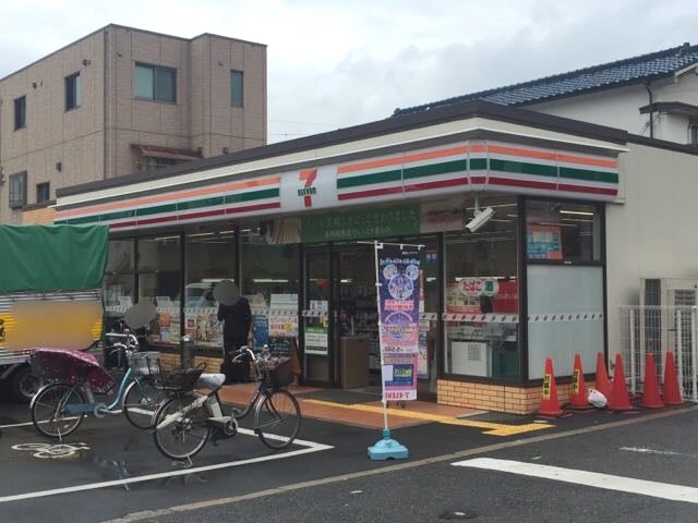 コンビニ　セブンイレブン 大阪阪南町3丁目店（コンビニ）まで107m
