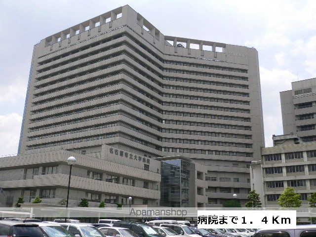 病院　名古屋市立大学病院（病院）まで1400m