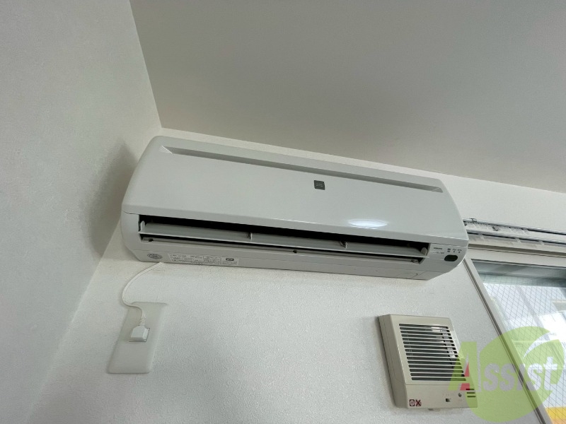 その他設備　エアコンがありますので夏でも快適に過ごせます！