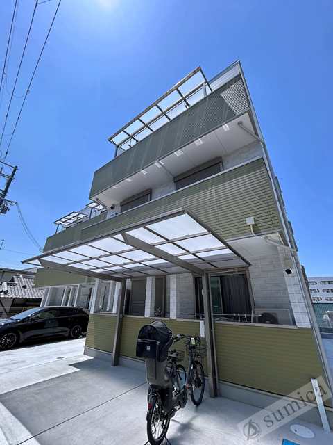 建物外観　スタイリッシュな建物です＾＾