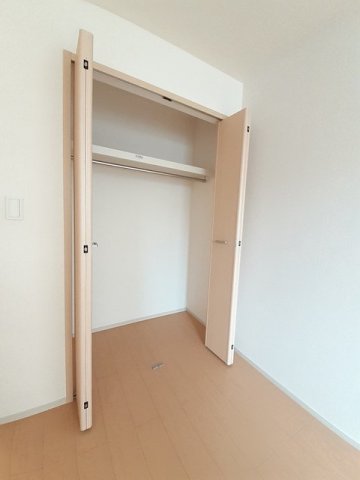 収納　大きなスペースがあり、収納には困りません