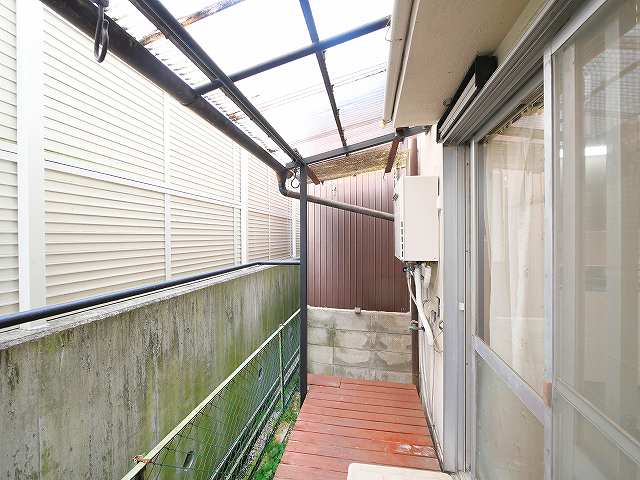 庭　簡単な家庭菜園も楽しめるお庭です