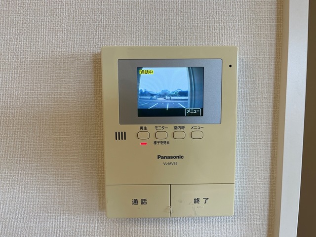 セキュリティ　カメラ付インターホン