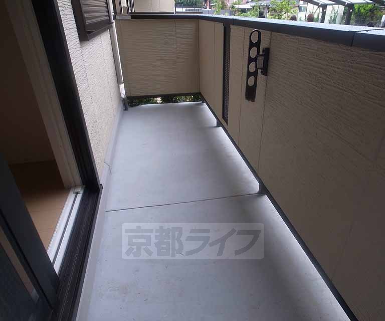 バルコニー　日当たりの良いベランダです・