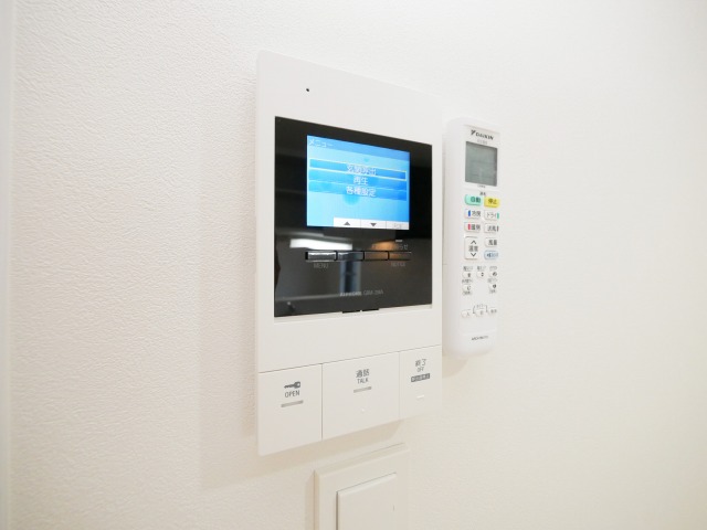 セキュリティ　防犯面に配慮したＴＶモニターホン付きです！