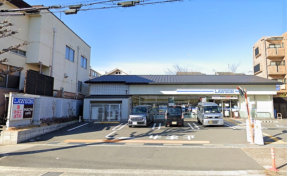 コンビニ　ローソン 岡崎道店（コンビニ）まで999m