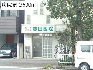 病院　病院（病院）まで500m