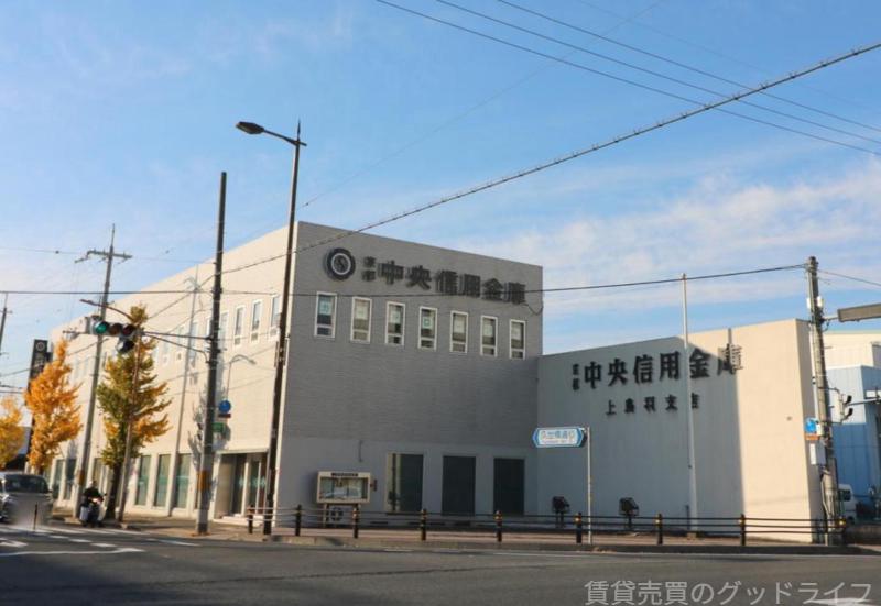 銀行　京都中央信用金庫上鳥羽支店（銀行）まで666m