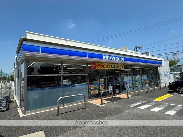 コンビニ　ローソン　岡崎舳越町店（コンビニ）まで1200m