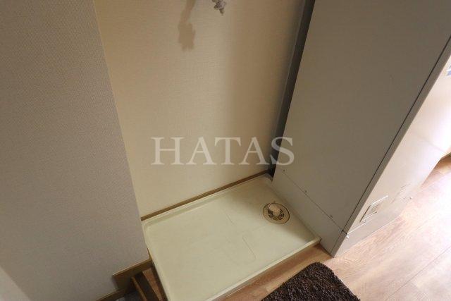 洗面設備　モデルルーム（実際に家具はありません）