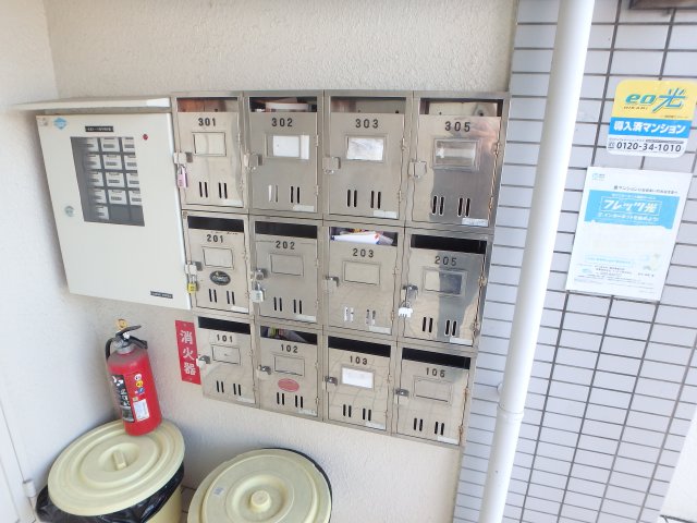 その他共有部分　集合ポストです