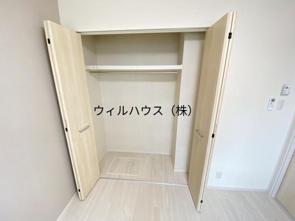 収納　クローゼット！