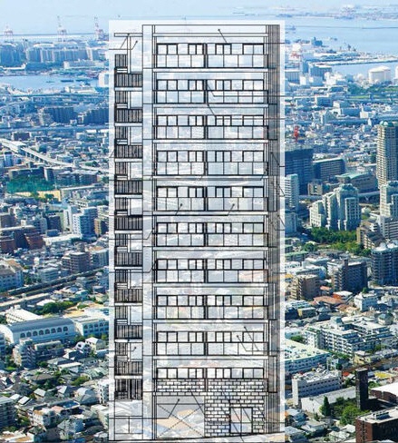 建物外観　完成パース