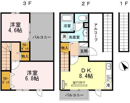 グランアヴァンティIIの間取り写真
