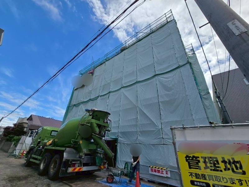 建物外観　完成予想パース「仮）アルファスクエア南４西２５」