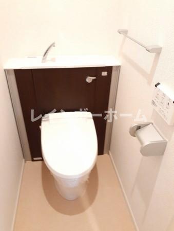 トイレ　ゆったりとした空間のトイレです