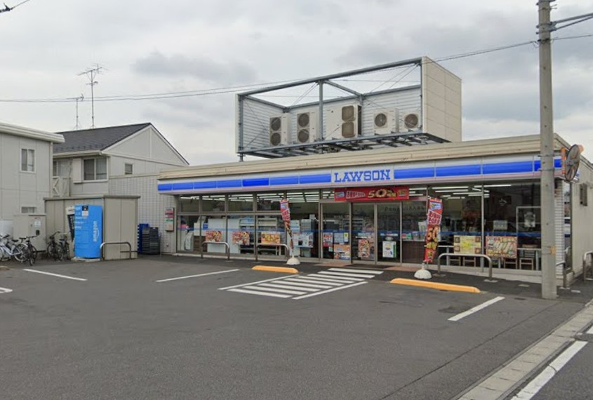 コンビニ　ローソン四街道津ノ守店（コンビニ）まで208m