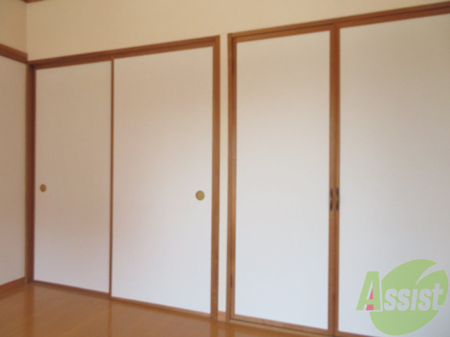 収納　ここに収納があります。収納があると部屋が広く使えます。