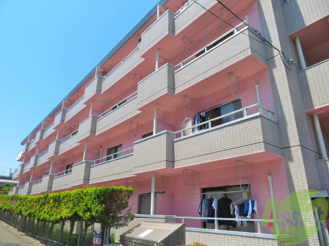 建物外観　仙台市泉区泉中央「レジェール・ロゼ泉」