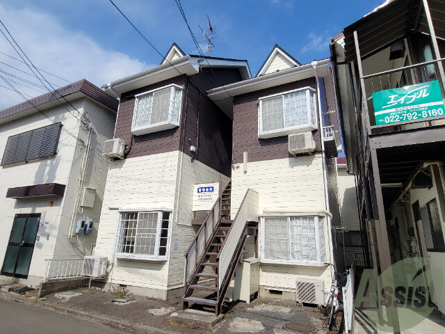 建物外観　仙台市宮城野区宮城野１丁目「ホワイトキャッスル１２番館」