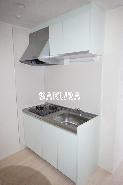 キッチン　自炊をされる方に嬉しい2口コンロ♪
