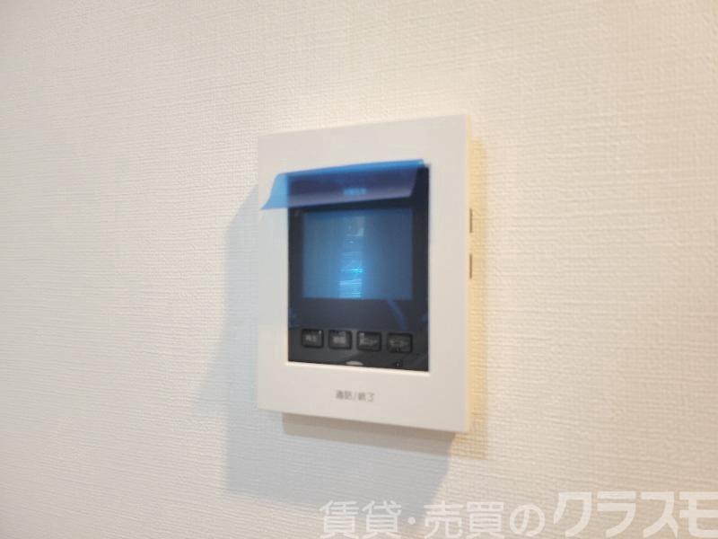 セキュリティ　来訪者が確認できるモニターホン♪