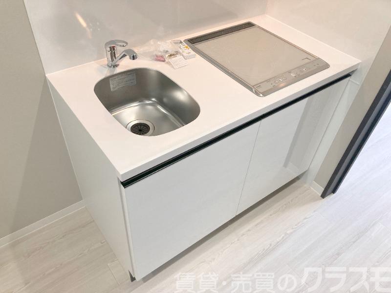 キッチン　２口ＩＨシステムキッチン♪
