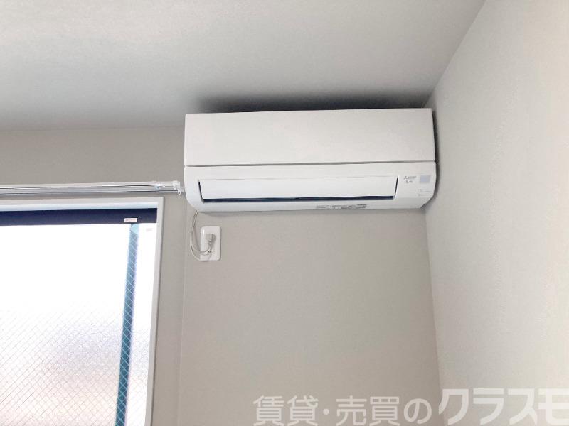 その他設備　エアコンは欠かせません♪