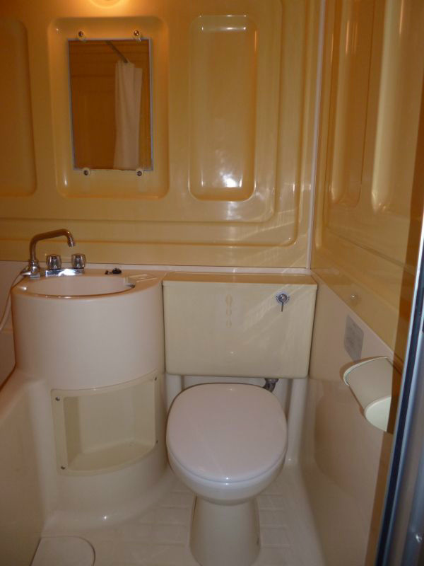 トイレ　お掃除楽々なトイレです。