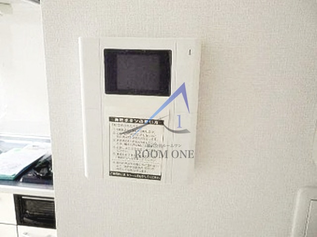 セキュリティ　モニター付きインターホンです。