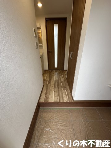 玄関　ゆったりとした玄関です