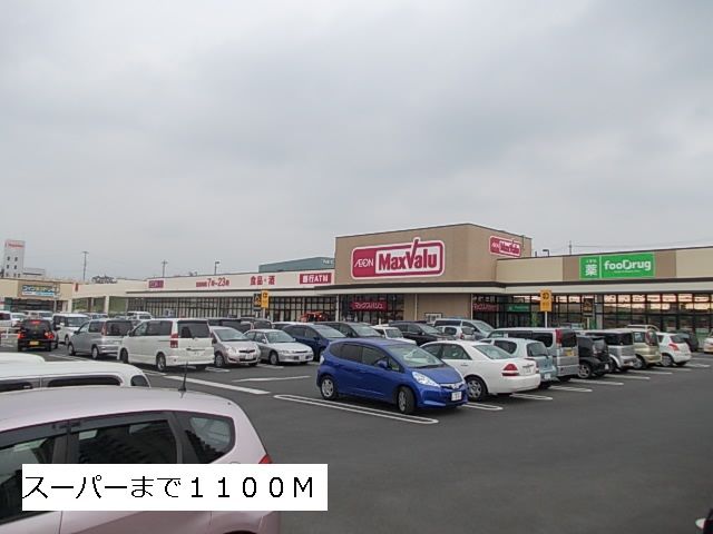 スーパー　マックスバリュー（スーパー）まで1100m