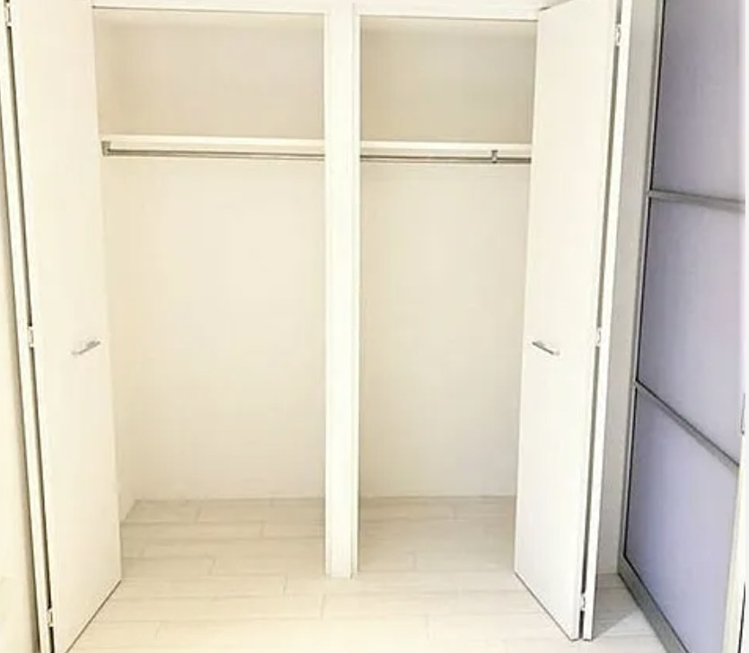 収納　十分な収納スペースがあります
