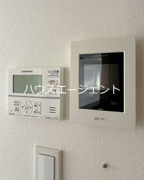 セキュリティ　TVモニター付きインターホンで来客時も安心♪