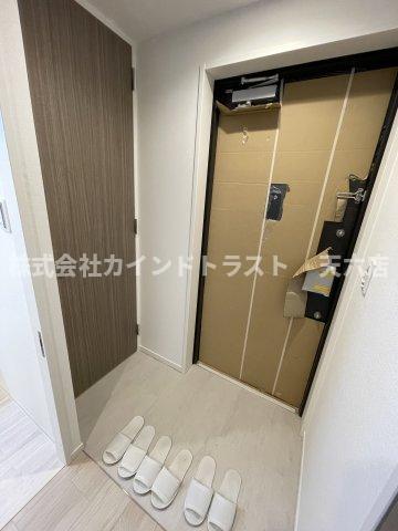 玄関　落ち着いた玄関です