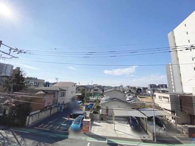 眺望　バルコニーからの景色！