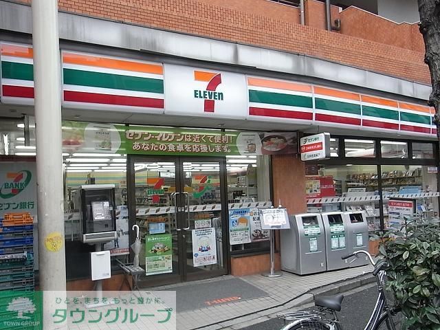 コンビニ　セブンイレブン江戸川橋店（コンビニ）まで430m